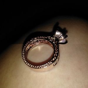 Rose gold ring